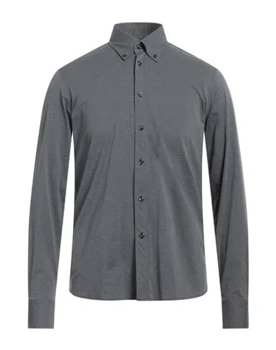 Rrd Man Shirt Steel Grey Size 15 ¾ Polyamide, Elastane