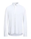 Rrd Man Shirt White Size 17 Polyamide, Elastane In White
