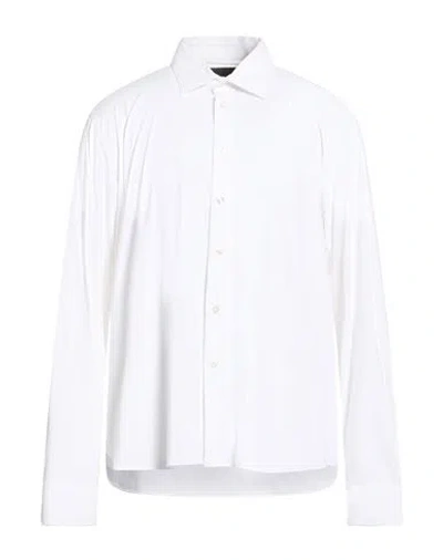 Rrd Man Shirt White Size 32 Polyamide, Elastane