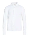 Rrd Man Shirt White Size 38 Polyamide, Elastane In White