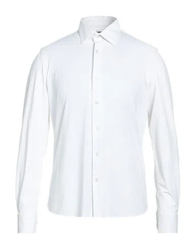 Rrd Man Shirt White Size 40 Polyamide, Elastane
