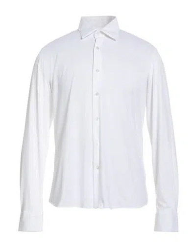 Rrd Man Shirt White Size 42 Polyamide, Elastane