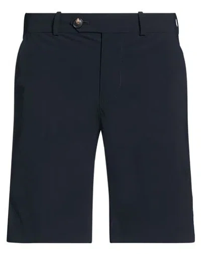Rrd Man Shorts & Bermuda Shorts Black Size 28 Polyamide, Elastane In Blue