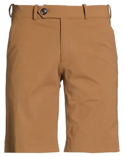 Rrd Man Shorts & Bermuda Shorts Camel Size 30 Polyamide, Elastane In Brown