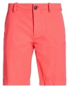 Rrd Man Shorts & Bermuda Shorts Coral Size 28 Polyamide, Elastane In Red