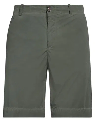Rrd Man Shorts & Bermuda Shorts Dark Green Size 36 Polyamide, Elastane In Green