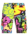 Rrd Man Shorts & Bermuda Shorts Lime Green Size 34 Polyamide, Elastane In Green