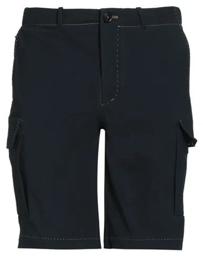 Rrd Man Shorts & Bermuda Shorts Midnight Blue Size 34 Polyamide, Elastane