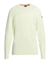 Rrd Man Sweater Light Green Size 42 Polyamide