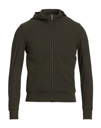 Rrd Man Sweatshirt Dark Green Size 36 Polyamide, Elastane