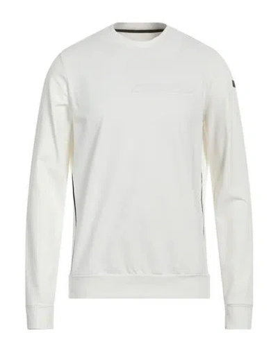 Rrd Man Sweatshirt White Size 40 Polyamide, Viscose, Elastane In Gold