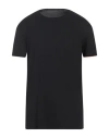 Rrd Man T-shirt Midnight Blue Size 48 Cupro, Elastane In Black