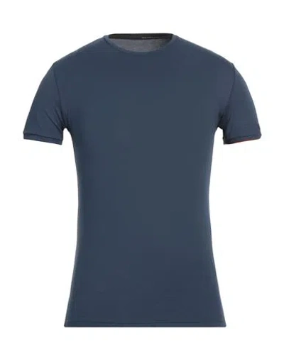 Rrd Man T-shirt Blue Size 34 Cotton, Polyamide, Elastane In Blue