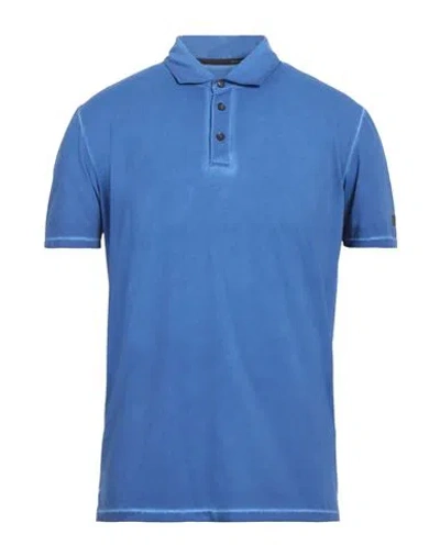 Rrd Man T-shirt Bright Blue Size 40 Polyamide, Elastane