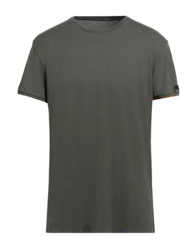Rrd Man T-shirt Dark Green Size 44 Cotton, Polyamide, Elastane In Green
