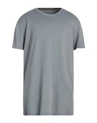 Rrd Man T-shirt Grey Size 48 Cotton, Polyamide, Elastane In Gray