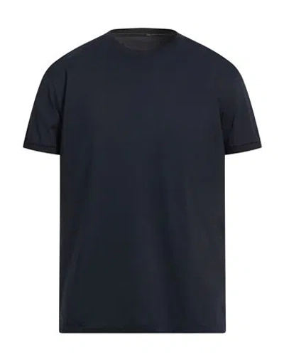 Rrd Man T-shirt Midnight Blue Size 42 Polyamide, Elastane In Black