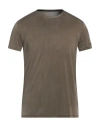 Rrd Man T-shirt Military Green Size 36 Cupro, Elastane