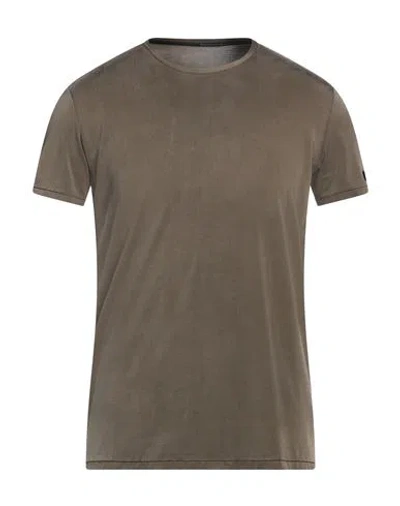 Rrd Man T-shirt Military Green Size 36 Cupro, Elastane In Green