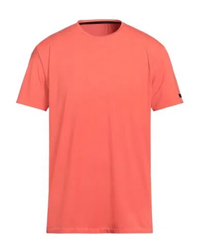 Rrd Man T-shirt Orange Size 40 Polyamide, Elastane In Red