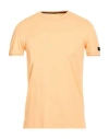 Rrd Man T-shirt Orange Size 42 Cotton, Polyamide, Elastane