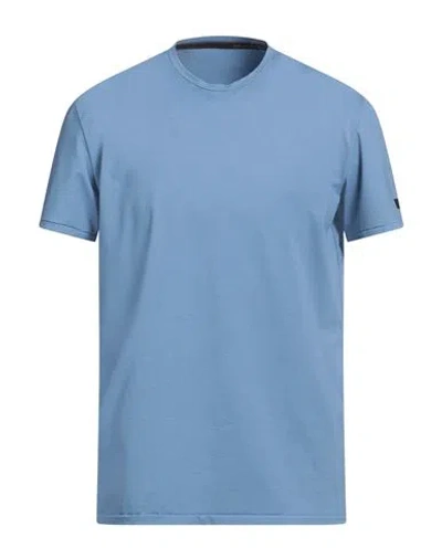 Rrd Man T-shirt Pastel Blue Size 38 Polyamide, Polyester, Elastane