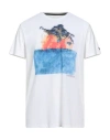 Rrd Man T-shirt White Size 44 Polyamide, Elastane In White