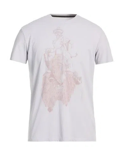 Rrd Man T-shirt Grey Size 36 Polyamide, Elastane In Gray