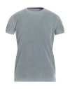 Rrd Man T-shirt Grey Size 38 Polyamide, Elastane In Gray