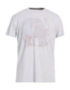 Rrd Man T-shirt Light Grey Size 36 Polyamide, Elastane In White