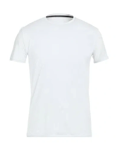 Rrd Man T-shirt Light Grey Size 36 Polyamide, Elastane In White