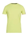 Rrd Man T-shirt Lime Green Size 44 Cotton, Polyamide, Elastane In Multi