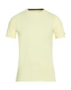 Rrd Man T-shirt Pastel Yellow Size 34 Cotton, Polyamide, Elastane