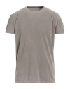 Rrd Man T-shirt Taupe Size 36 Polyamide, Elastane In Brown