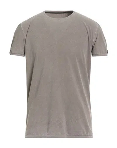Rrd Man T-shirt Taupe Size 36 Polyamide, Elastane In Brown