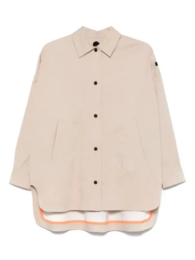 Rrd Marina Overshirt Jacket In Beige