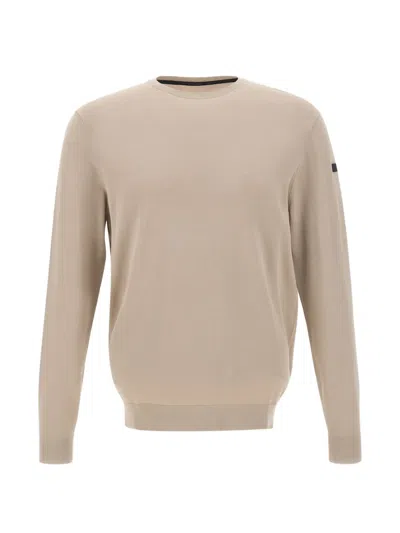 Rrd Maxell Logo-patch Fine-knit Top In 뉴트럴