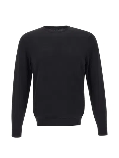 Rrd Maxell Logo-patch Fine-knit Top In 블랙