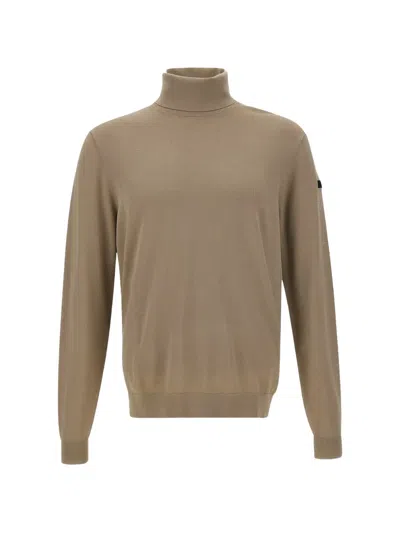 Rrd Maxell Roll-neck Sweater In Neutral