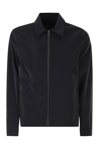 Rrd Minimal Technical Full-zip Jacket In Black