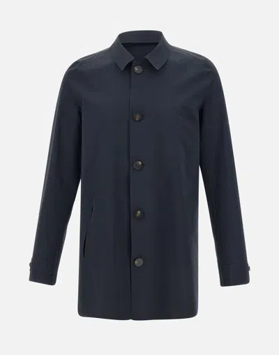 Rrd Montecristo Blue Lightweight Jacket In Blue Black