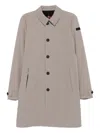 Rrd Montecristo Button-fastening Coat In Gray