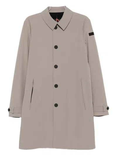 Rrd Montecristo Button-fastening Coat In Gray