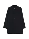Rrd Montecristo Buttoned Coat In Black