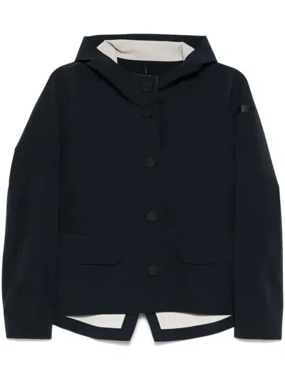 Rrd Montecristo Colour Hood Jacket In Blue