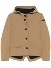 Rrd Montecristo Color Hood Jacket In Brown