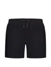 Rrd Gdy Tramontana Drawstring-fastening Shorts In Black