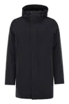 Rrd Montecristo Floating Eskimo - Jacket With Hood In Black