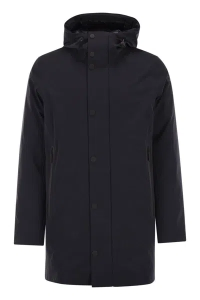 Rrd Montecristo Floating Eskimo - Jacket With Hood In Black