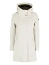 Rrd Montecristo Hooded Coat In White